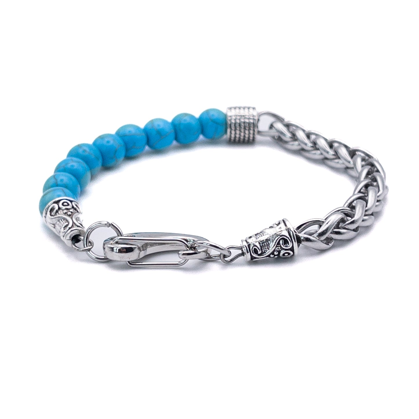 Bracelet Sato - Howlite bleue