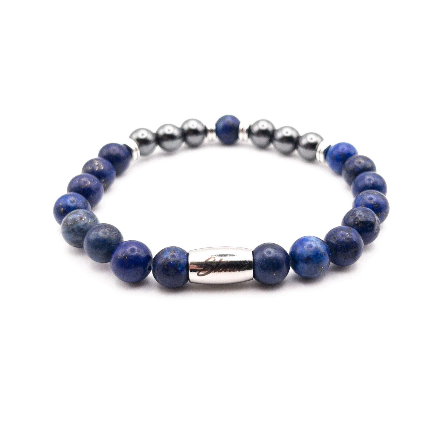 Bracelet à perles - lapis lazuli