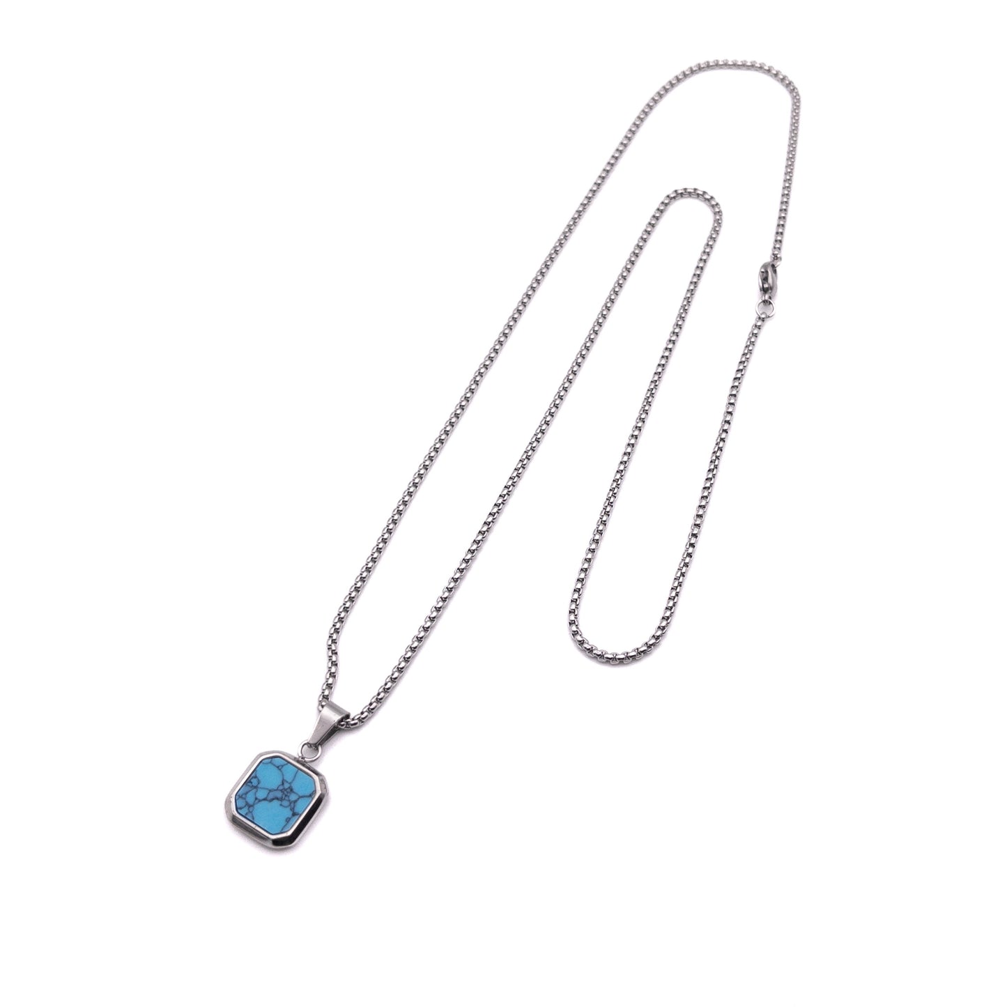 Pendentif Howlite bleue