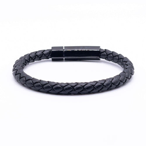 Bracelet en cuir tressé - Bijoux pour Homme - Stonerparis.com