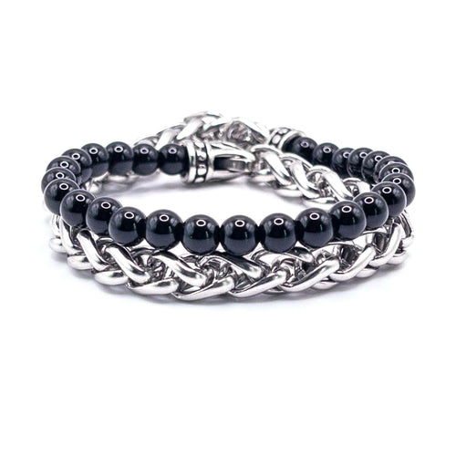 Bracelet Shen - Noir - Bijoux pour Homme - Stonerparis.com