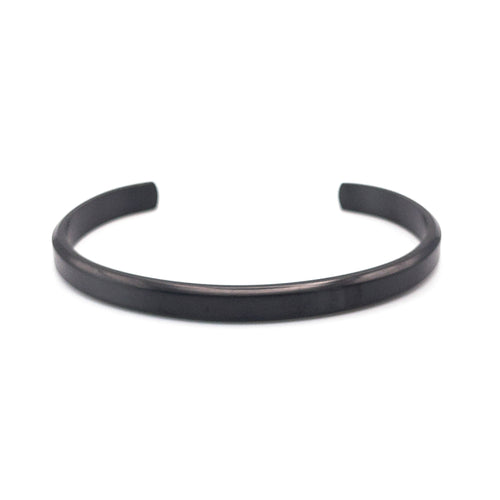 Bracelet manchette - Noir